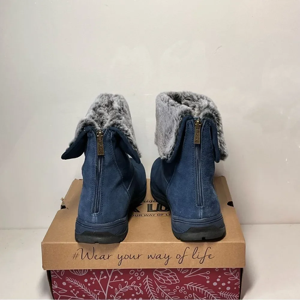 Muk Luks Ariel Water-Repellent Suede Winter Boots